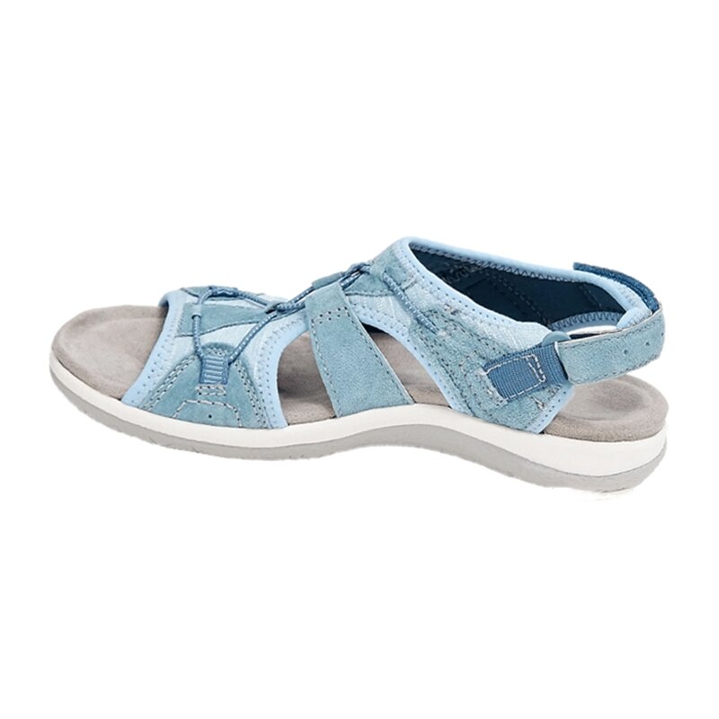 Damen Offene Sandalen mit verstellbaren Riemen | Sommer