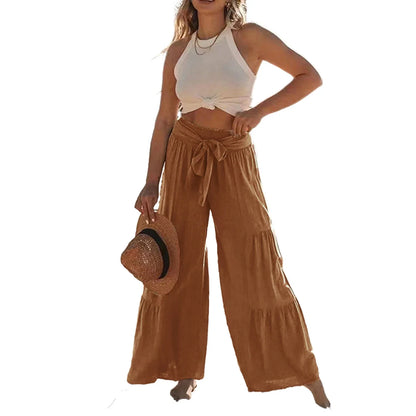Weite Hose für Damen im Sommer