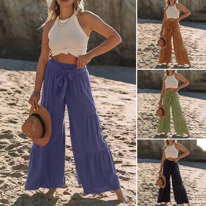 Weite Hose für Damen im Sommer