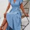 Wickelkleid Damen | Luftige Sommerromantik mit femininer Raffinesse | Emilia