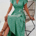 Wickelkleid Damen | Luftige Sommerromantik mit femininer Raffinesse | Emilia