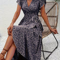 Wickelkleid Damen | Luftige Sommerromantik mit femininer Raffinesse | Emilia