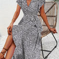 Wickelkleid Damen | Luftige Sommerromantik mit femininer Raffinesse | Emilia
