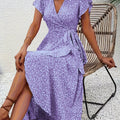 Wickelkleid Damen | Luftige Sommerromantik mit femininer Raffinesse | Emilia