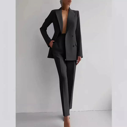 Zweiseitiger Anzug für Herbst und Winter für Damen