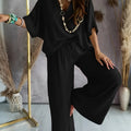 Zweiteiler Damen Set | Fließender Boho-Komfort für warme Tage | Elina