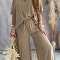 Zweiteiler Damen Set | Fließender Boho-Komfort für warme Tage | Elina